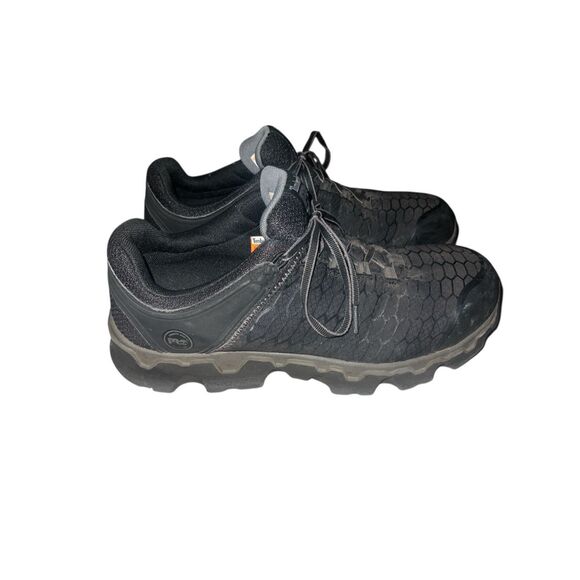 ✨TIMBERLAND PRO MEN'S POWERTRAIN SPORT ALLOY TOE SZ 10.5 SHOES✨ - Picture 7 of 12
